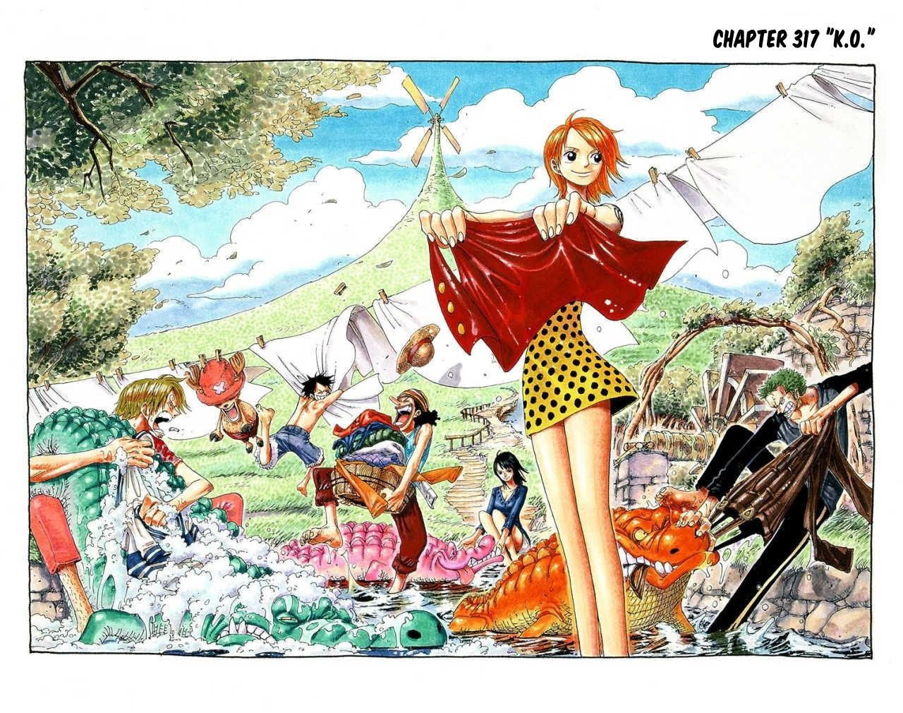 One Piece Digital Colored Chapter 317 image 01